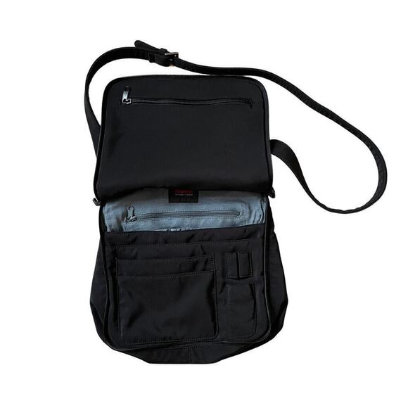 Hobo International Crossbody Bag | Nylon Travel Purse, Lightweight, Black - Picture 1 of 7